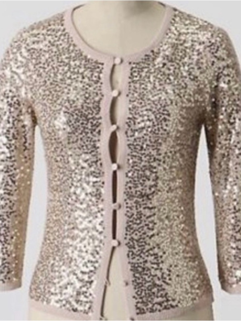 Anthropologie Sanctuary sequin cardigan size S